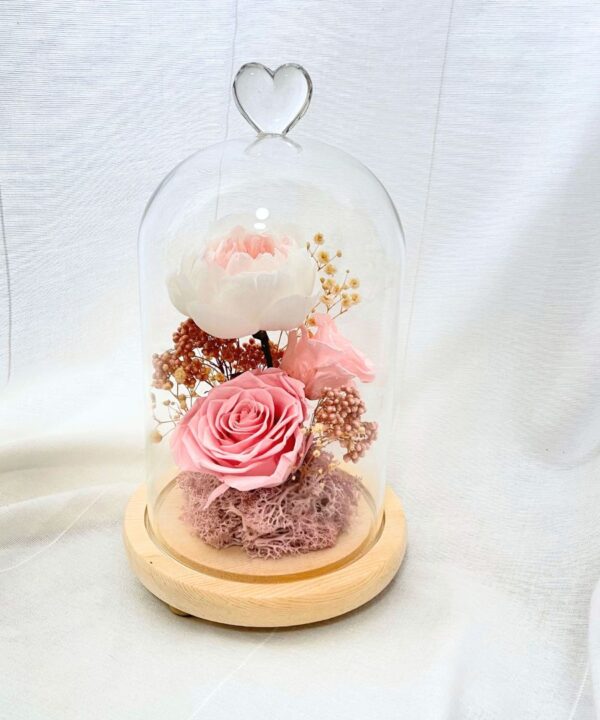 Beautiful Laudia Bell Jar Flower