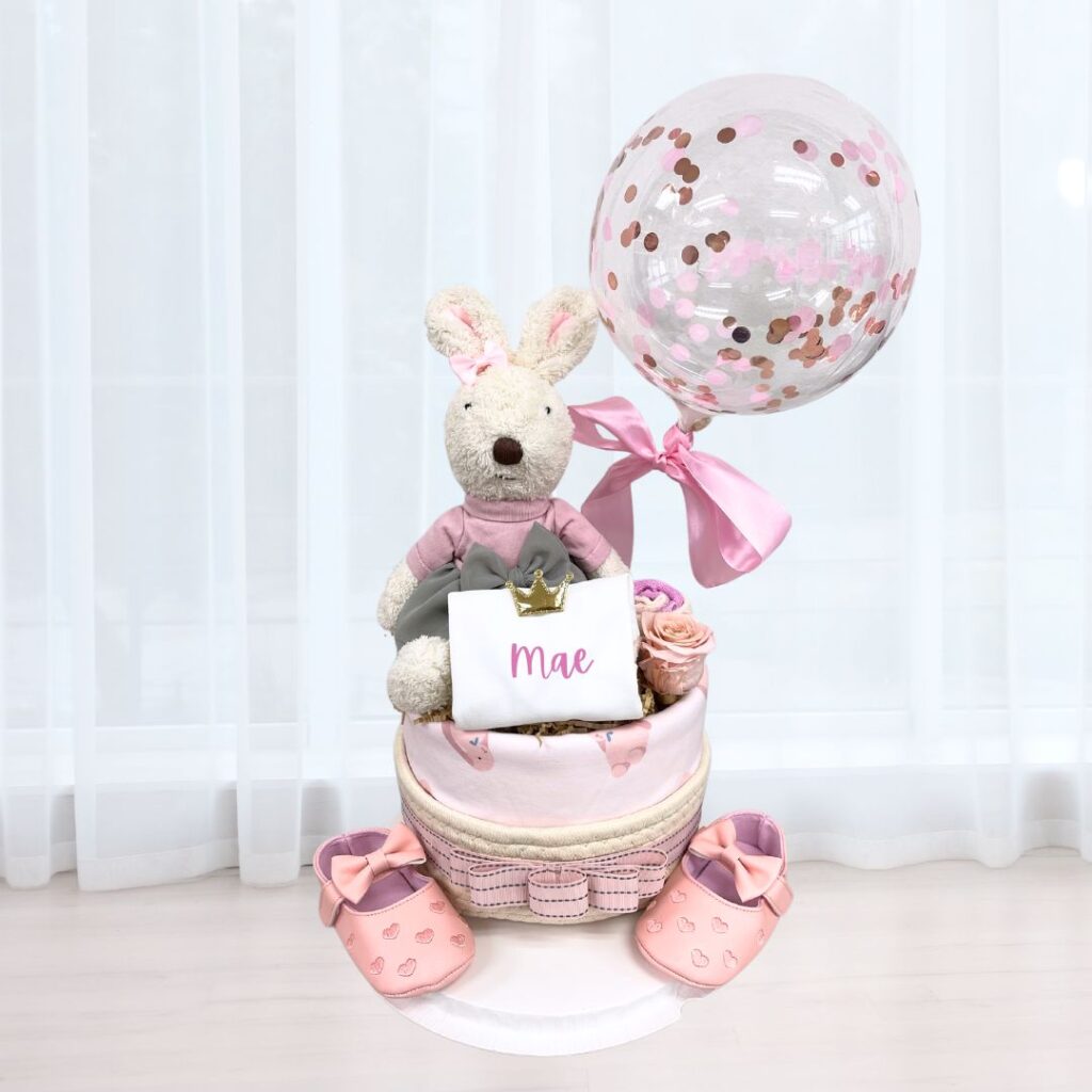 Diaper Cake - Dance Rabbit