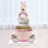 2 Tier Diaper Cake Dance Bunny