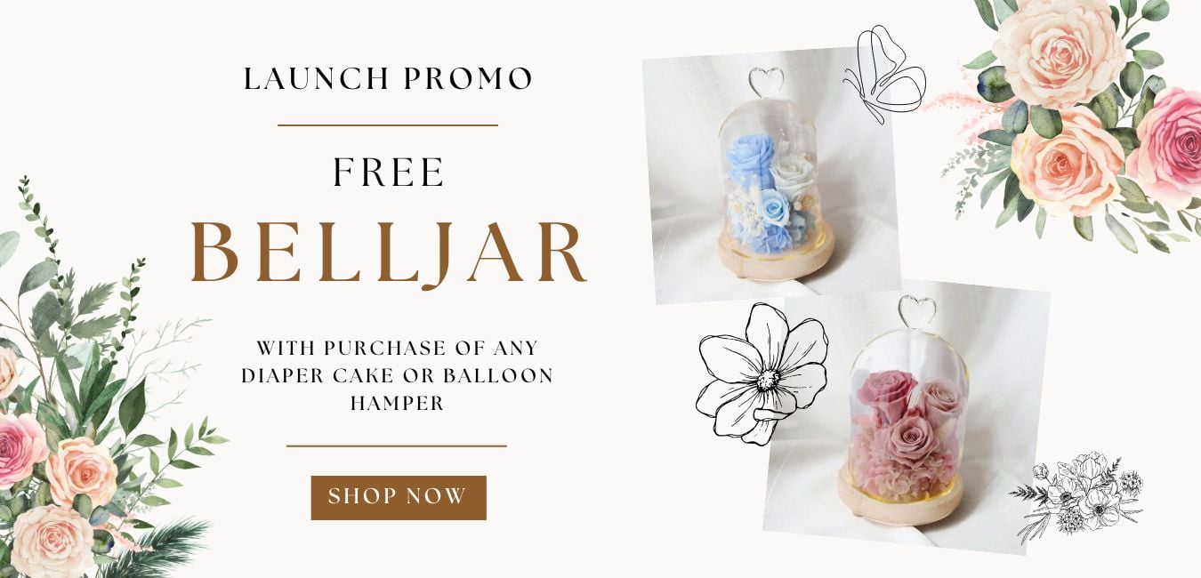 Diaper Cake Banner promo