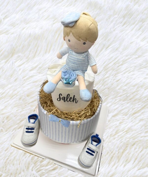 Baby Boy Diaper Cake Top