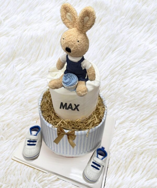 Jumper Bunny Diaper Cake Top